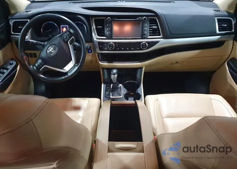 2019 Toyota Highlander Se from USA, damaged, VIN 5TDJZRFH2KS609067